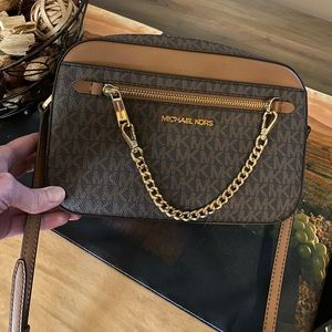 Michael Kors small brown purse